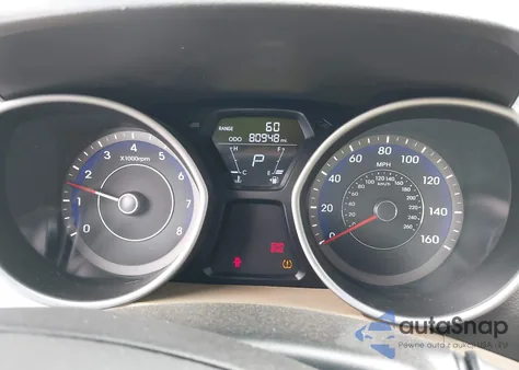 2011 Hyundai Elantra Gls (Ulsan Plant) z USA, uszkodzony, nr VIN KMHDH4AEXBU090163